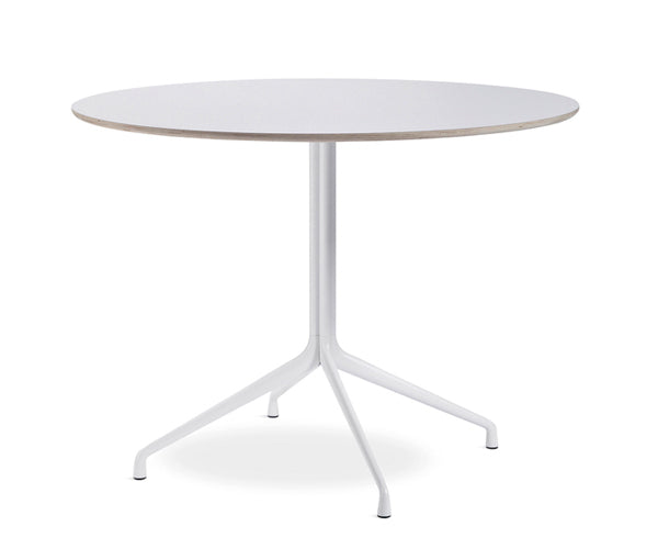 HAY About A Table AAT20 - Ø:100cm. - Hvid Laminat