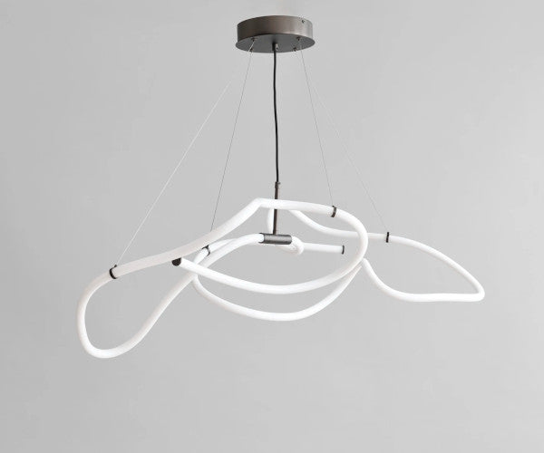 101 CPH Ghost chandelier - mini - white/bronze