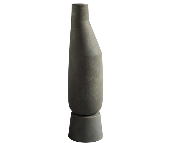 101 cph tall vase dark grey