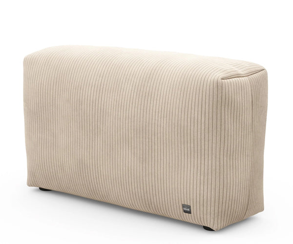 Vetsak Sofa Side - Armlæn - Ryglæn 105x31 - Cord Velours Sand