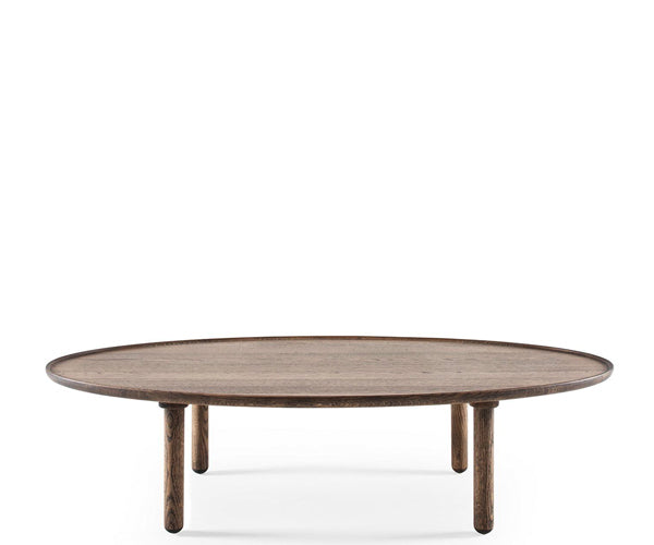 Gazzda Mu Coffee Table - 120x65x30cm - Smoked Oak