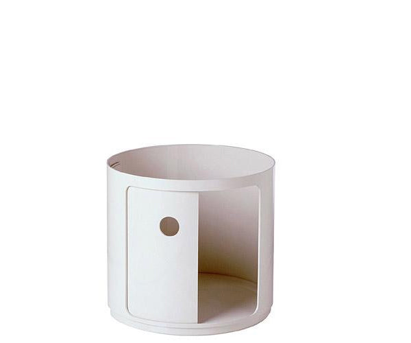 Kartell Componibili High Element Round - Hvid