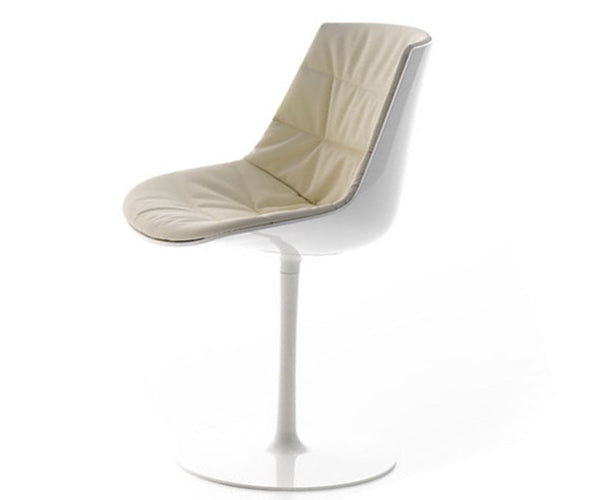 Mdf Italia Flow Chair - Glossy - M. Søjle - Frontpolster - Londra Stof