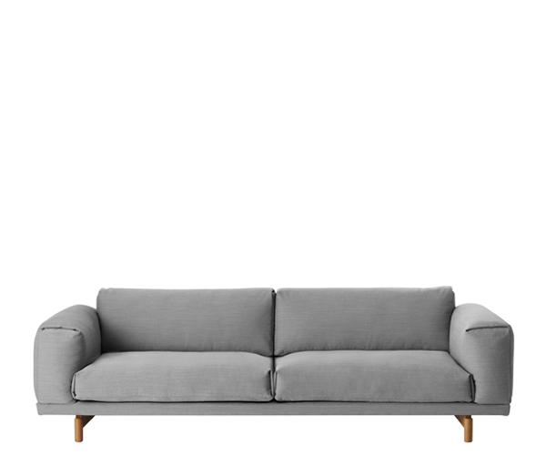 Muuto Rest Sofa 3 Pers. - Steelcut Trio 133