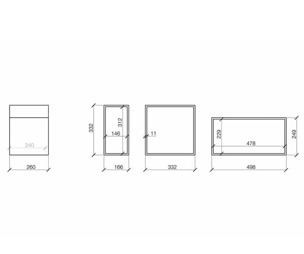 Muuto Stacked Mini - Maal