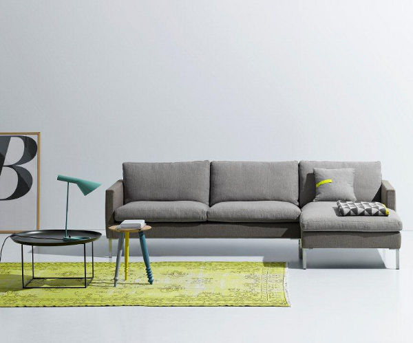 Juul 903 Chaiselong Sofa - Stof Stone