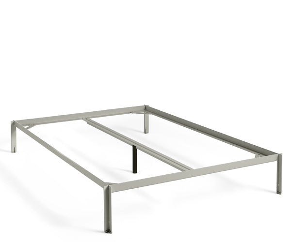 HAY Connect Sengeramme - Connect Bed - Warm Grey - 140x200cm