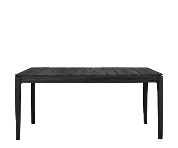 Ethnicraft - Black Bok Outdoor Dining Table - 162x80cm.