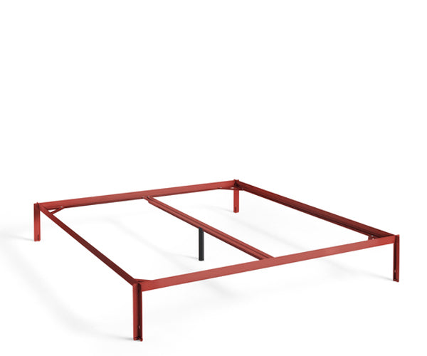 HAY Connect Sengeramme - Connect Bed - Maroon Red - 180x200cm