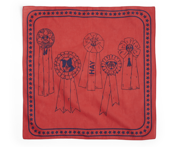 HAY Dogs scarf - Red