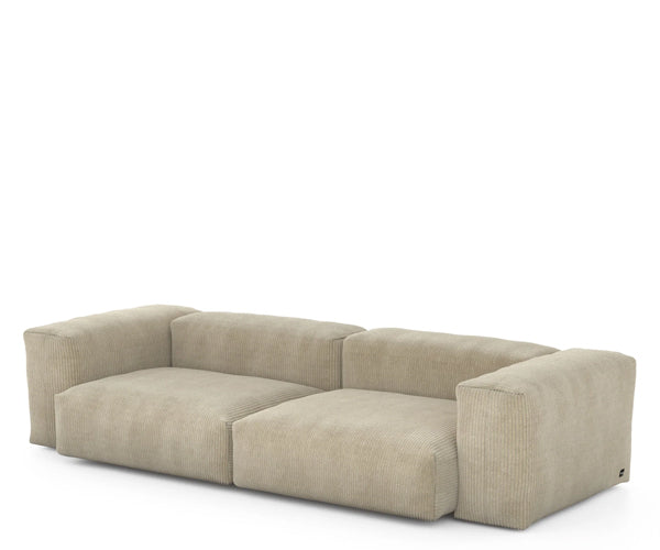 Vetsak Two Seat Sofa - 273x115,5cm - Cord Velours Sand