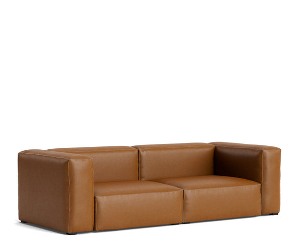 HAY Mags Soft Sofa - 2.5 Pers. - Brun Sierra Læder