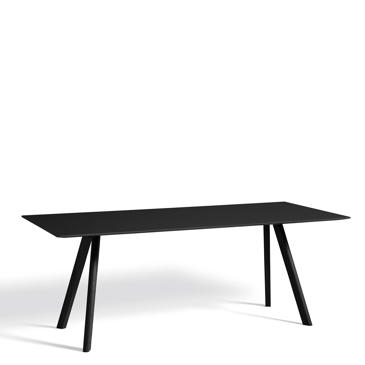 HAY CPH30 2.0 Table - 200x90cm - Sort Linolium - Sort