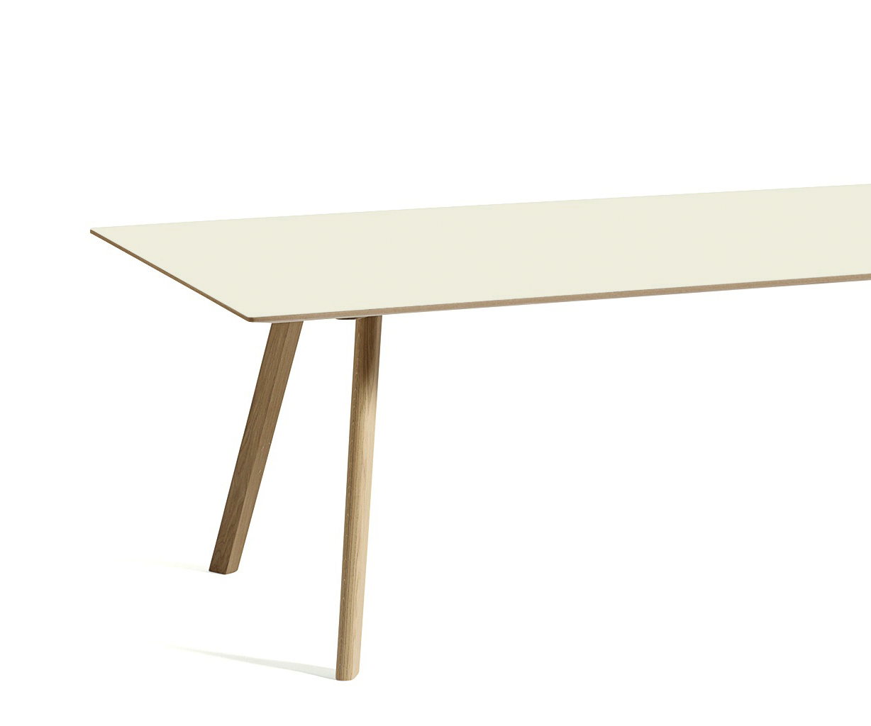 HAY CPH30 2.0 Table - 250x120cm - Eg Matlak - Off-White Linolium