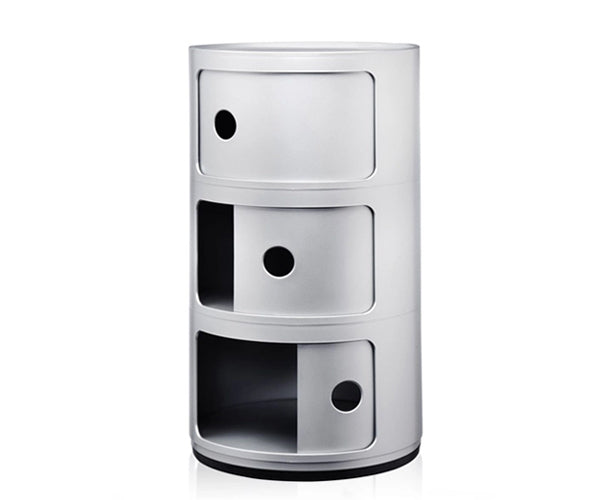 Kartell Componibili 3 Rum - Silver