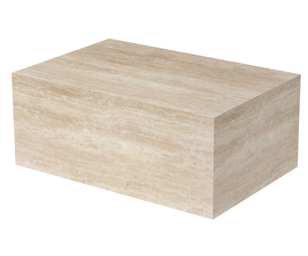 Specktrum Phantom Cube sofabord - Travertine