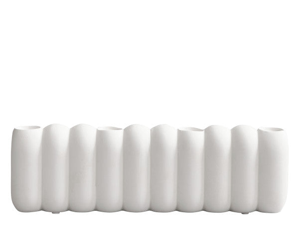 101 CPH Tube candle holder - bone white