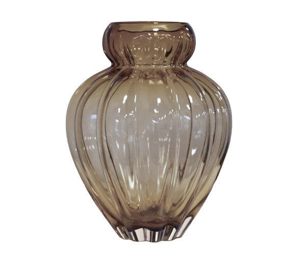 Specktrum Audrey vase - medium - Smokey brown