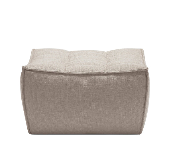 Ethnicraft N701 sofa - footstool - Beige