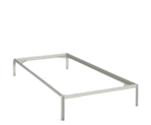 HAY Connect Sengeramme - Connect Bed - Warm Grey - 90x200cm