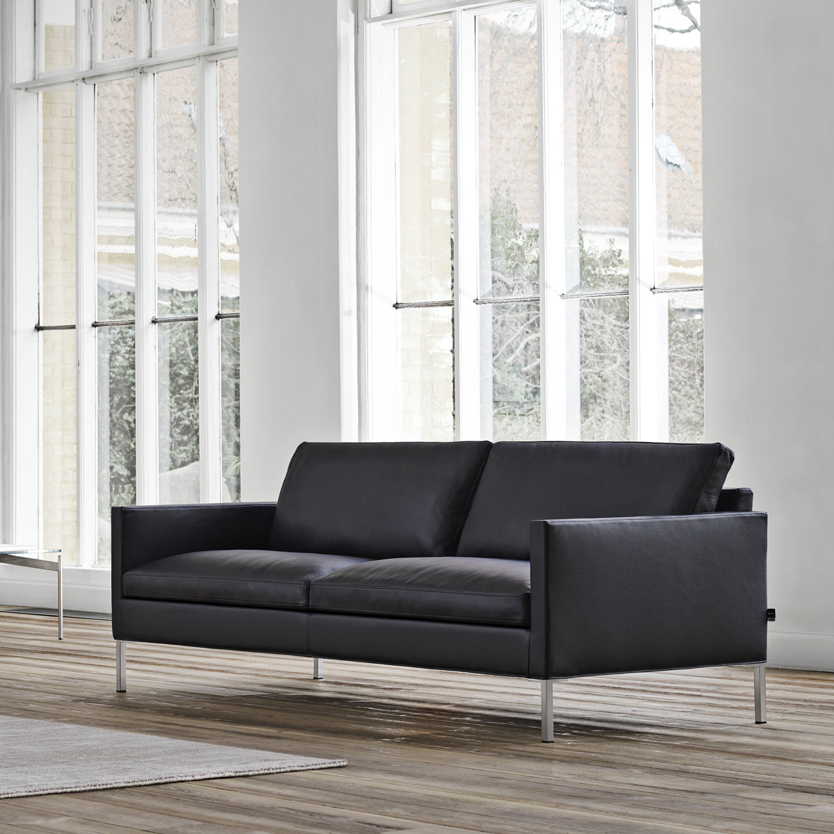 Juul 903 Sofa - Sort Torino Læder - L: 210cm