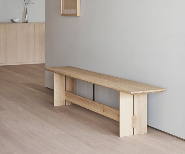 Karimoku Case Study A-B01 Bænk - 180cm - Natural Oak