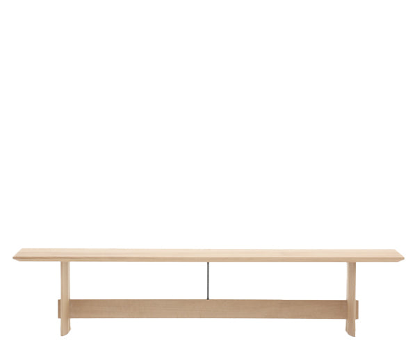 Karimoku Case Study A-B01 Bænk - 180cm - Natural Oak