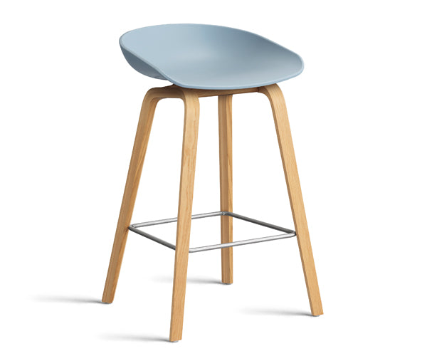 HAY About a Stool (AAS 32) Eg Matlak - Stål Hviler - H:65cm - Slate Blue