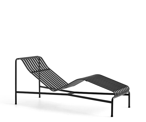 HAY Palissade Chaise Longue - Anthracite