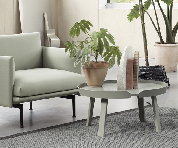 Muuto Around Coffee Table - Stor - Dusty Green