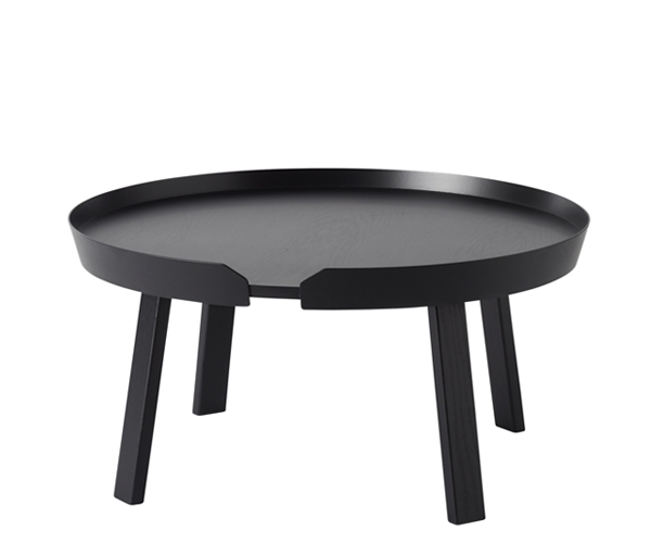 Muuto Around Coffee Table - Stor - Sort