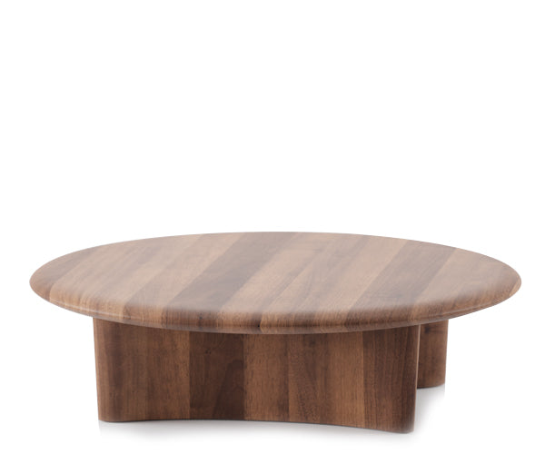 Artisan Monument Round Coffee Table - Ø110 - Valnød