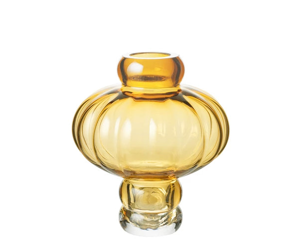 Louise Roe Balloon vase - 02 - amber