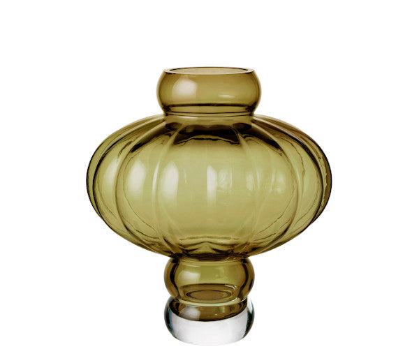 Louise Roe Balloon vase - 02 - olive