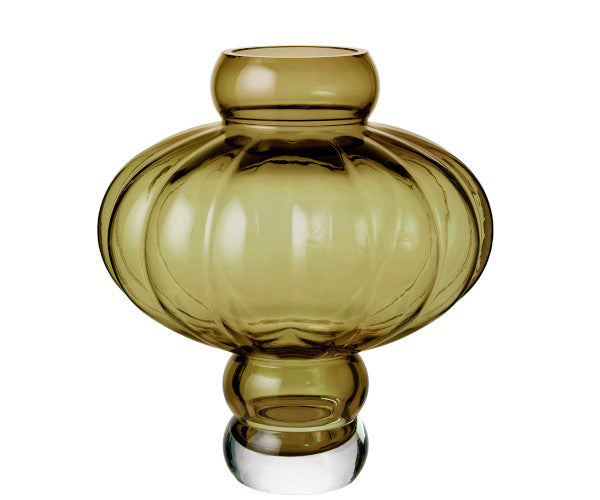 Louise Roe Balloon vase - 08 - olive