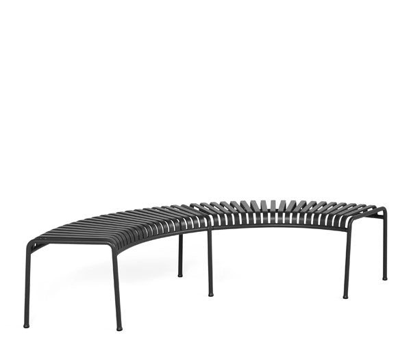 HAY Palissade Park Bench - Anthracite