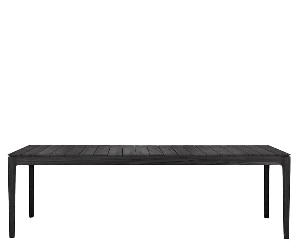 Ethnicraft - Black Bok Outdoor Dining Table - 300x110cm.