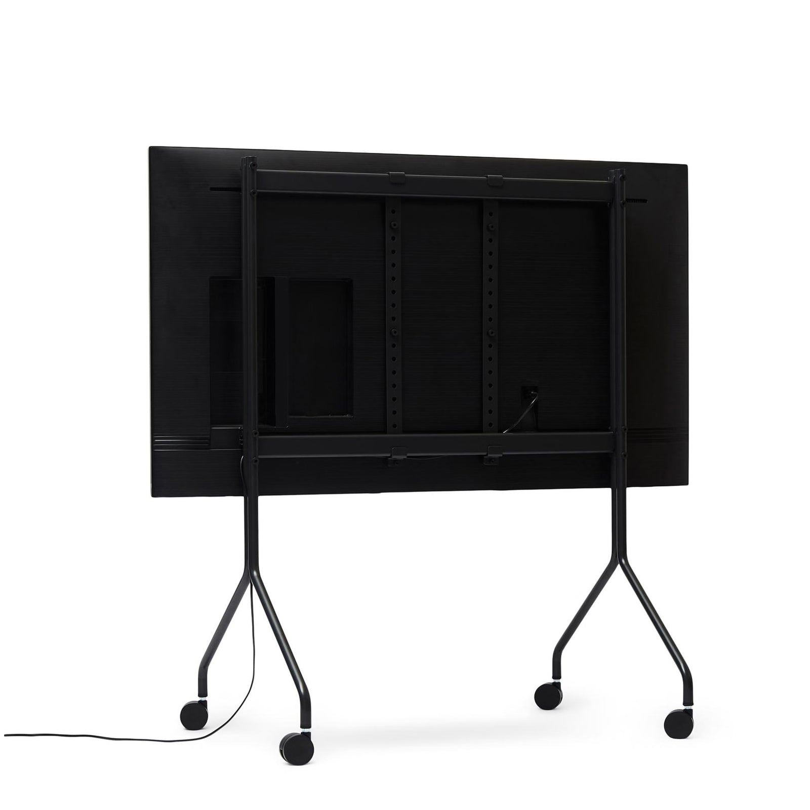 Pedestal Moon Rollin TV Stander - Charcoal