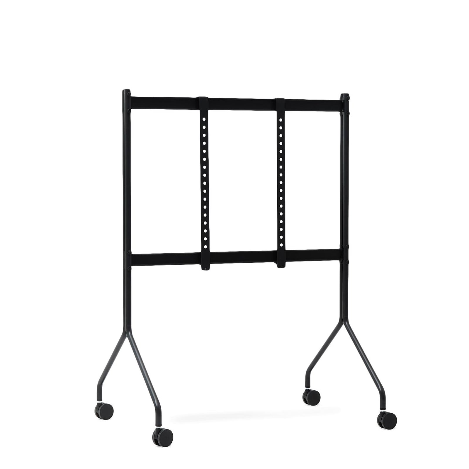 Pedestal Moon Rollin TV Stander - Charcoal