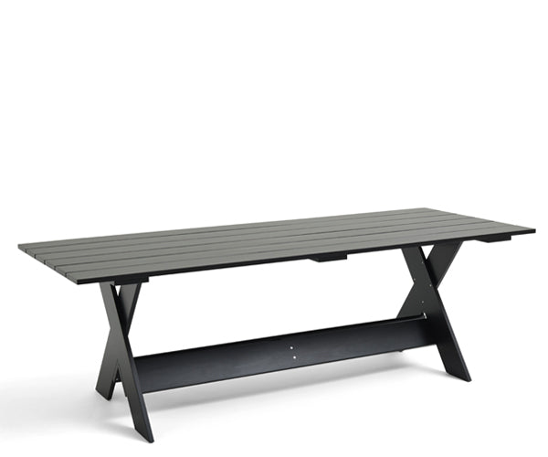 HAY Crate Dining Table - 230x89.5 - Pinewood - Black