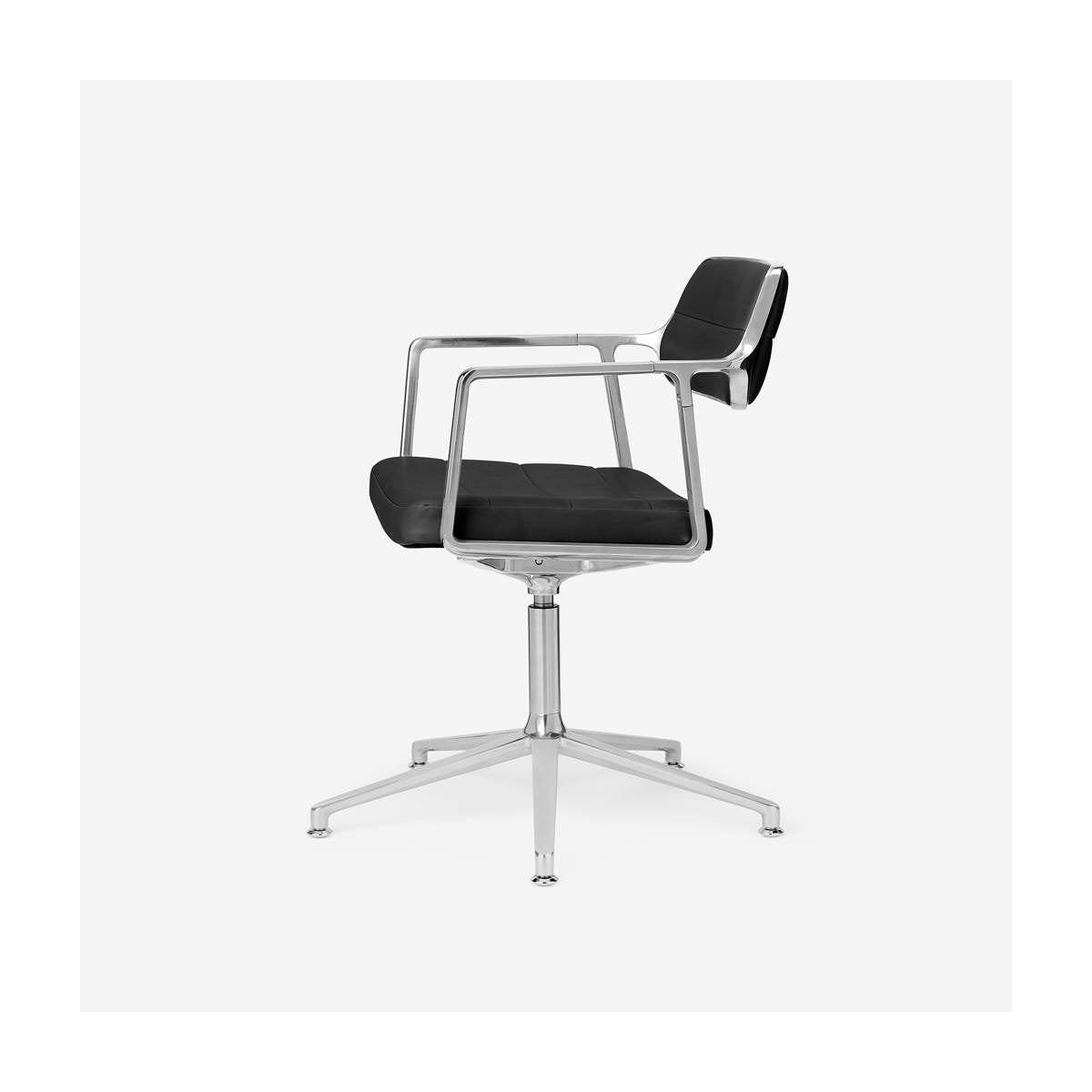 Vipp 453 Swivel+ Chair - Gliders - Læder