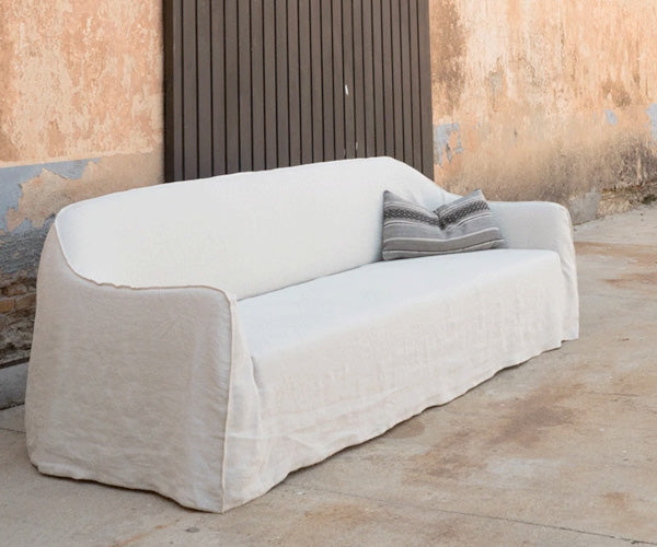 Blasco Clichy Sofa - 235-265cm - Menorca Stof - Slip Cover