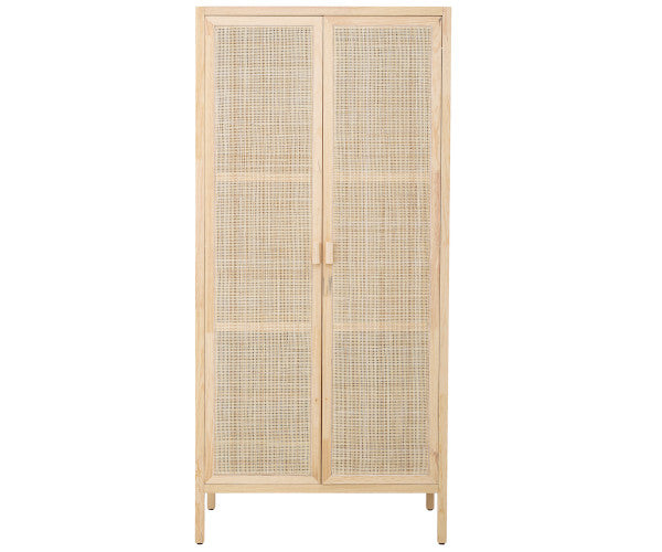 bloomingville mariana rattan skab