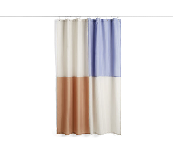 HAY Check Shower Curtain - Badeforhæng - Blue