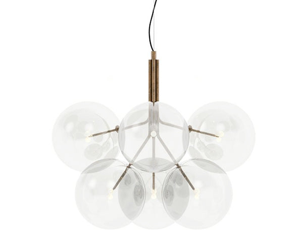 Gallotti & Radice Bolle Cielo Pendel - m. 6 Glas