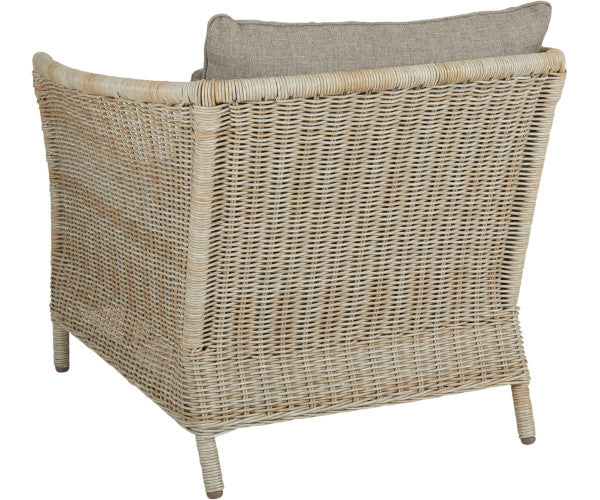 Brafab Aster lænestol - beige polyrattan / beige - 80