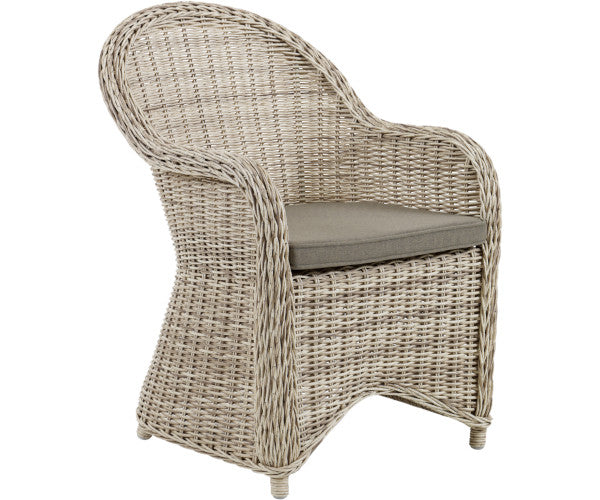 Brafab Paulina stol - beige polyrattan / beige