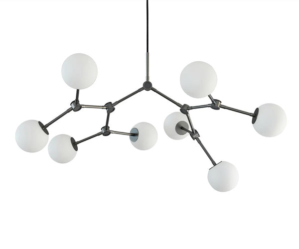 101 CPH Drop Chandelier Bulp - Mini - Grey