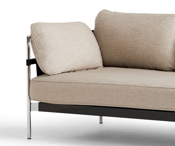 HAY Can 3 Pers. Sofa - Krom - Ruskin 5