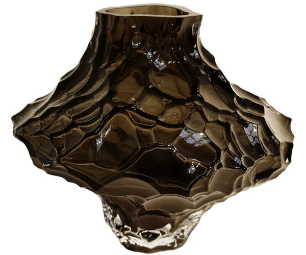 Hein Studio Canyon vase - large - new smoke